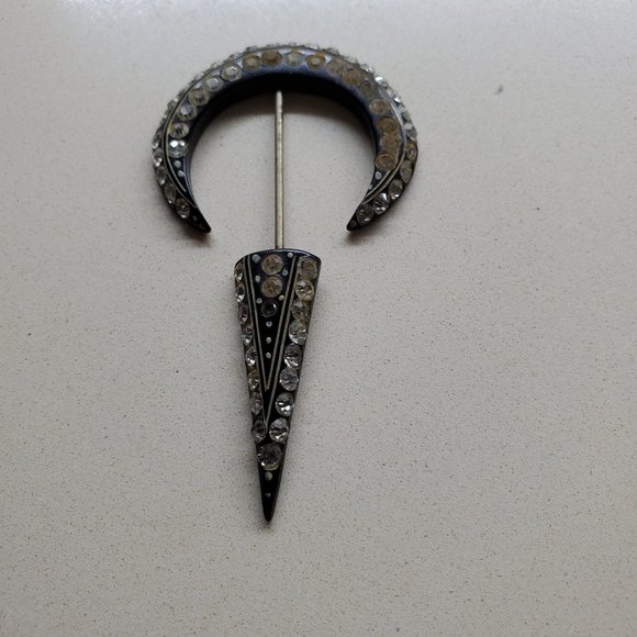 TRUE VINTAGE ART DECO PIN - Picture 1 of 3